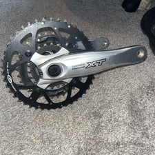 Deore spd crankset for sale  LONDON