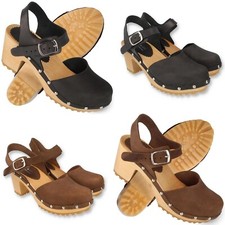 Damen leder clogs gebraucht kaufen  Hannover