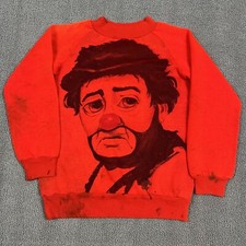 Moletom vintage anos 70 Emmet Kelly palhaço triste gola redonda infantil médio holandêsmaid comprar usado Moletom vintage anos 70 Emmet Kelly palhaço triste gola redonda infantil médio holandêsmaid comprar usado  Enviando para Brazil