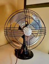 Usado, Ventilador oscilante antigo GE 14 polegadas 3 velocidades comprar usado  Enviando para Brazil