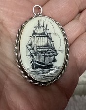 scrimshaw silver pin for sale scrimshaw silver pin for sale Hellertown