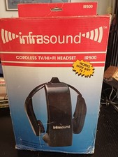 Infrasound cordless headset for sale  KNUTSFORD