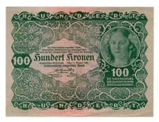 Austria banconota 100 usato  Vittorio Veneto