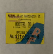 Monsters inc video for sale  Minneapolis