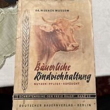 Bäuerliche rindviehhaltung we gebraucht kaufen  Kolitzheim