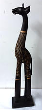 Vintage wooden giraffe for sale  CARMARTHEN