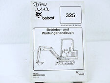 Bobcat 325 minibagger gebraucht kaufen  Merseburg