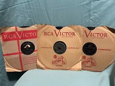 Lot of  3  Hank Snow 'The Singing Ranger'    78rpms     RCA Victor comprar usado  Enviando para Brazil