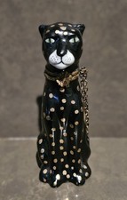 Caixa de bugigangas de porcelana Pantera Negra Limoges França comprar usado  Enviando para Brazil