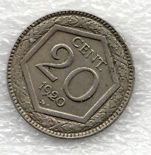 Cents 1920 hexagon usato  Duino Aurisina