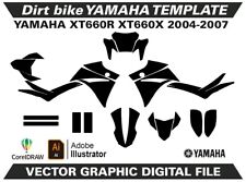 Modelo formato vetorial YAMAHA XT 660 R 2004-2017 AI CDR EPS M66 comprar usado  Enviando para Brazil