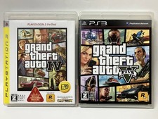 PS3 Grand Theft Auto 4 5 Gta Iv V conjunto de 2 peças Playstation 3 comprar usado  Enviando para Brazil