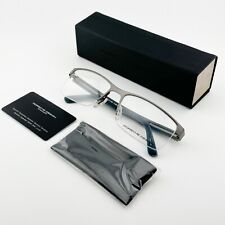 Óculos AUTÊNTICO DESIGN PORSCHE P’8230 D meia borda azul 55mm comprar usado  Enviando para Brazil