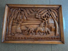 carving wood decoration for sale  Pomona Park