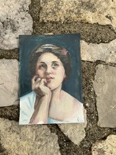 Peinture huile portrait d'occasion  Montpellier-
