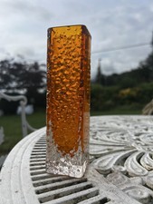 Whitefriars glass tangerine for sale  LOCKERBIE