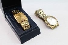 Mens gold tone for sale  LEEDS