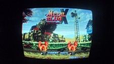 CARTUCHO NEO GEO MVS ORIGINAL, METAL SLUG X, ETIQUETA HOLOGRÁFICA. comprar usado  Enviando para Brazil