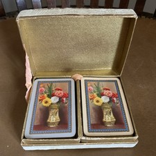 Vintage floral playing for sale  COVENTRY