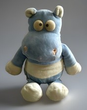 Doudou hippopotame bleu d'occasion  Baziège