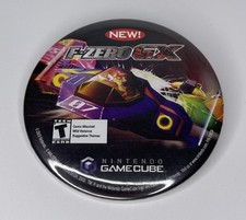 Pinback promocional de botão F-Zero GX Nintendo Gamecube funcionário comprar usado  Enviando para Brazil