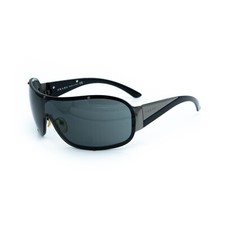 PRADA SPR 63H Czarna maska Tarcza Okulary przeciwsłoneczne Vintage 00s na sprzedaż  PL