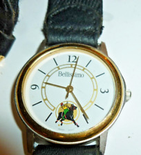 Relógio de quartzo Bellissimo tom dourado cavalo polo jogador design masculino comprar usado  Enviando para Brazil