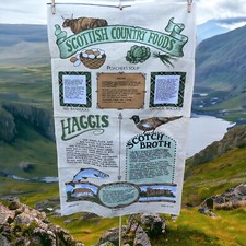 Tea towel scottish for sale  HEREFORD