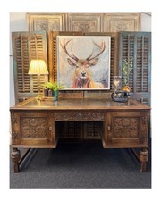 Carved oak vintage for sale  TENTERDEN