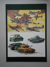 Vintage military print for sale  LANCASTER