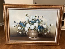 Oil painting floral for sale  Greer