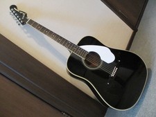 Guitarra acústica Fender California Series preto Japão pescoço de mogno, usado comprar usado  Enviando para Brazil