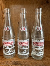 Vintage 1961 Grantman Beverages Inc Antigo, WI 8oz Garrafa Pop de Vidro, Lote de 3 comprar usado  Enviando para Brazil