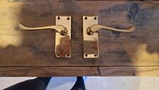 Brass door handles for sale  SHEPTON MALLET