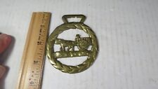 Brass horse medallion for sale  Brooksville