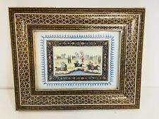 Cadre miniature peinture d'occasion  Le Beausset