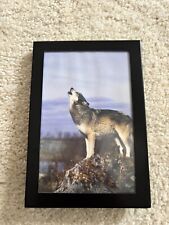 Wolf picture framed for sale  Niles