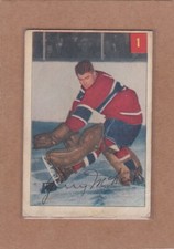 1954-55 PARKHURST HÓQUEI GERRY MCNEIL #1 CANADIENS GD/VG *A35050 comprar usado  Enviando para Brazil