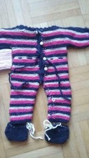 Puppenkleidung handgestrickt v gebraucht kaufen  München