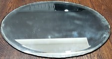 Antique oval beveled for sale  Richardson