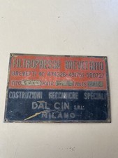 Insegna targa filtro usato  Casalecchio di Reno