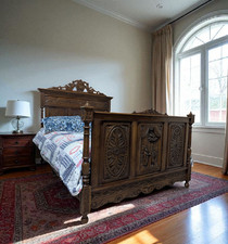 antique oak bed for sale antique oak bed for sale CHELTENHAM
