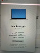 Apple macbook air gebraucht kaufen  Offenberg