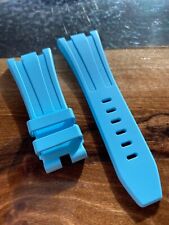 Audemars Piguet Royal Oak Offshore Strap baby blue, blau  28x22 - NEW comprar usado  Enviando para Brazil