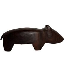 Poses de animales tallados en madera de hierro o palo de rosa de colección. Estatuilla MCM Bear Sculpture segunda mano  Embacar hacia Mexico