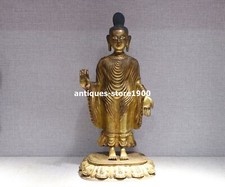 Statua buddha piedi usato  Spedire a Italy