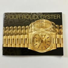 Libretto rolex oyster usato  Napoli