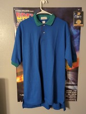 Crystal Springs Blue Vintage Polo Men's Size L comprar usado Crystal Springs Blue Vintage Polo Men's Size L comprar usado  Enviando para Brazil