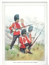 1890 military lithograph for sale  WIGAN