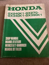 Honda shop manual for sale  BURY ST. EDMUNDS